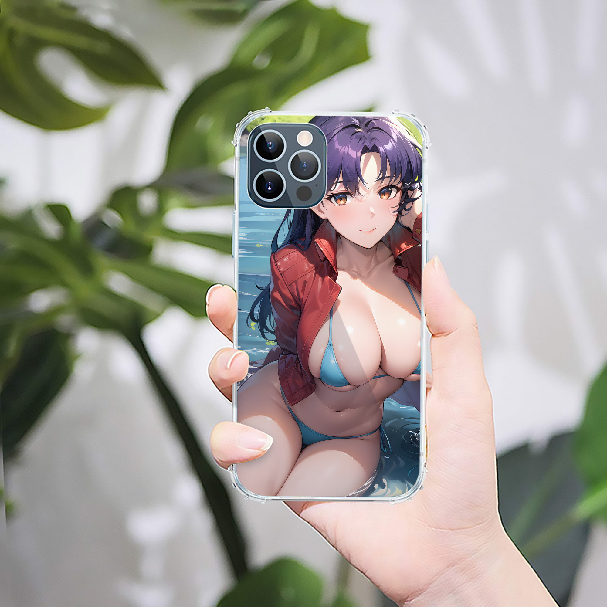 （画像用） EVA 新世紀エヴァンゲリオン 【iPhone 12シリーズ対応】透明スマホケース（クリアソフトケース）